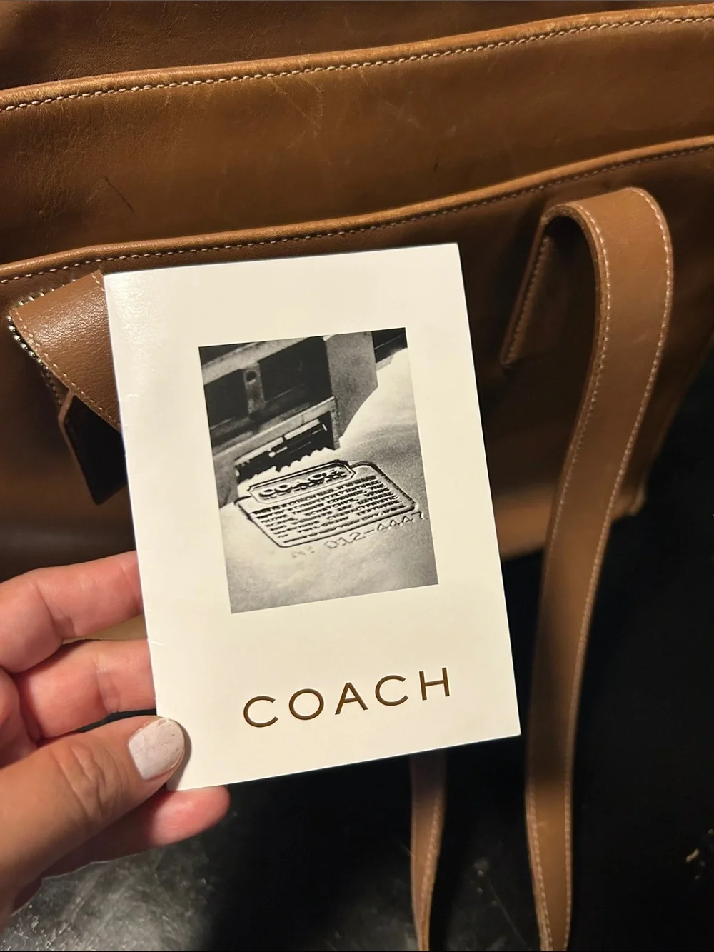 Vintage Coach Tote 👜